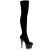 Pleaser Overknee Stiefel ADORE-3002 Schwarz EU-35 / US-5