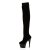Pleaser Overknee Stiefel ADORE-3002 Schwarz EU-36 / US-6