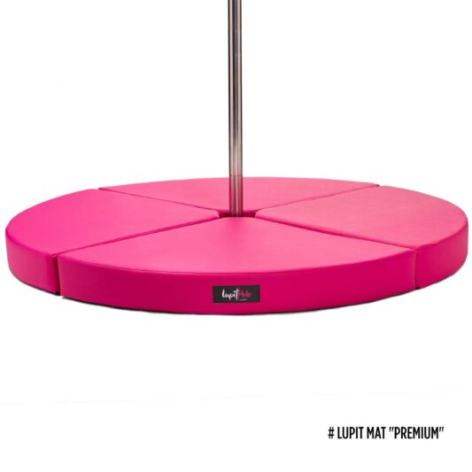 Pole Dance Mat Lupit Pole PREMIUM Hot Pink