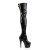 Pleaser Overknee Stiefel ADORE-3050 Schwarz EU-38 / US-8