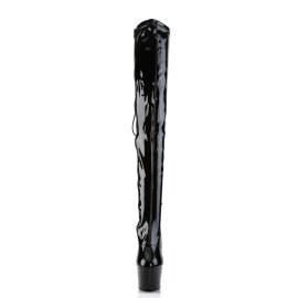 Pleaser Overknee Stiefel ADORE-3063 Schwarz EU-35 / US-5