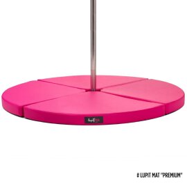 Pole Dance Mat Lupit Pole PREMIUM Hot Pink 8 cm