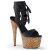 Pleaser Sandalette ADORE-700-14LG Schwarz Gold Multi Glitter EU-35 / US-5