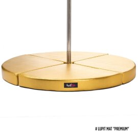 Pole Dance Matte Lupit Pole PREMIUM Gold 12 cm