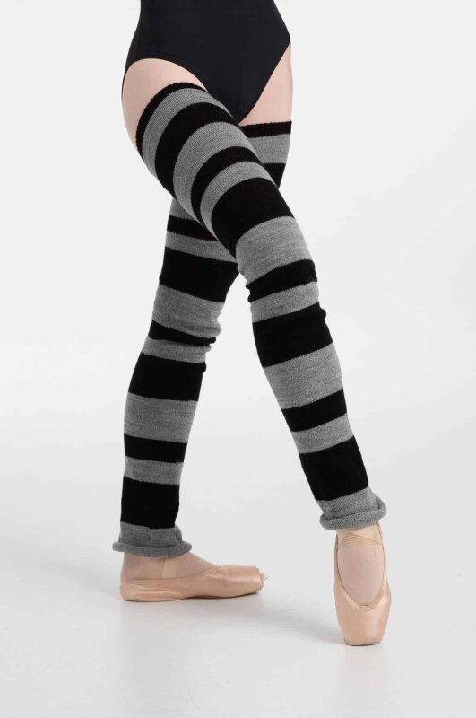 Legwarmer Polpay Grau / Schwarz