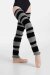 Legwarmer Polpay Grau / Schwarz