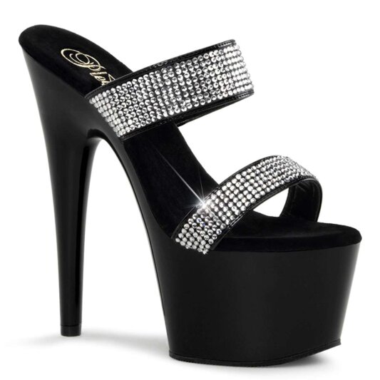 Pleaser Pantolette ADORE-702-2 Schwarz EU-35 / US-5