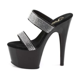 Pleaser Pantolette ADORE-702-2 Schwarz EU-35 / US-5