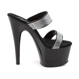Pleaser Pantolette ADORE-702-2 Schwarz EU-38 / US-8