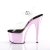 Pleaser Sandalette ADORE-708 Transparent Pink Chrom EU-35 / US-5