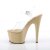 Pleaser Sandalette ADORE-708 Transparent Creme EU-37 / US-7