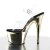 Pleaser Sandalette ADORE-708 Transparent Gold Chrom EU-35 / US-5