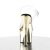 Pleaser Sandalette ADORE-708 Transparent Gold Chrom EU-35 / US-5