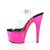 Pleaser Sandalette ADORE-708 Transparent Pink Chrom EU-35 / US-5