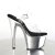 Pleaser Sandalette ADORE-708 Transparent Silber Chrom EU-35 / US-5
