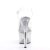 Pleaser Sandalette ADORE-708MMG Transparent Silber EU-35 / US-5