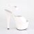 Pleaser Sandalette ADORE-708N Weiß EU-42 / US-12