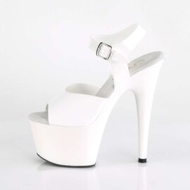 Pleaser Sandalette ADORE-708N Weiß EU-36 / US-6