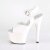 Pleaser Sandalette ADORE-708N Weiß EU-36 / US-6