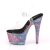 Pleaser Sandalette ADORE-708REFL Transparent Blau-Lila spiegelnd EU-36 / US-6