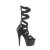 Pleaser ADORE-700-48 Platform Ankle Boots Synthetic Leather Black EU-42 / US-12