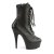 Pleaser ankle boot DELIGHT-1020 Black EU-35 / US-5
