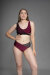 Zasha Polewear Top Zoey Mulberry