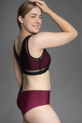 Zasha Polewear Top Zoey Mulberry L