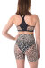Dragonfly Biker Shorts Zoe Mesh Leopard