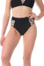 Dragonfly Shorts Molly Schwarz Leopard Mesh L