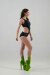 Juicee Peach Bodysuit Boston Schwarz XS