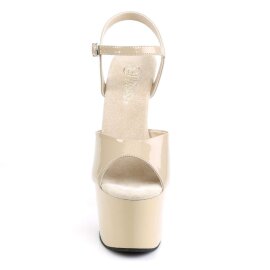 Pleaser Sandalette ADORE-709 Creme EU-35 / US-5