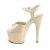 Pleaser Sandalette ADORE-709 Creme EU-37 / US-7
