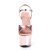 Pleaser Sandalette ADORE-709 Rose-Gold Metallic Chrom EU-35 / US-5