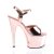 Pleaser Sandalette ADORE-709 Rose-Gold Metallic Chrom EU-35 / US-5