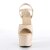 Pleaser Sandalette ADORE-709FS Beige EU-35 / US-5