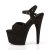 Pleaser Sandalette ADORE-709FS Schwarz EU-35 / US-5