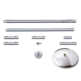X-Pole XPert (NXN) Edelstahl 40 mm 3,29 m - 3,41 m