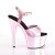 Pleaser Sandalette ADORE-709HGCH Pink Hologram EU-35 / US-5