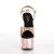Pleaser Sandalette ADORE-709HGCH Rose-Gold Hologram Chrom EU-36 / US-6