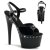 Pleaser Sandalette ADORE-709LS Schwarz EU-35 / US-5