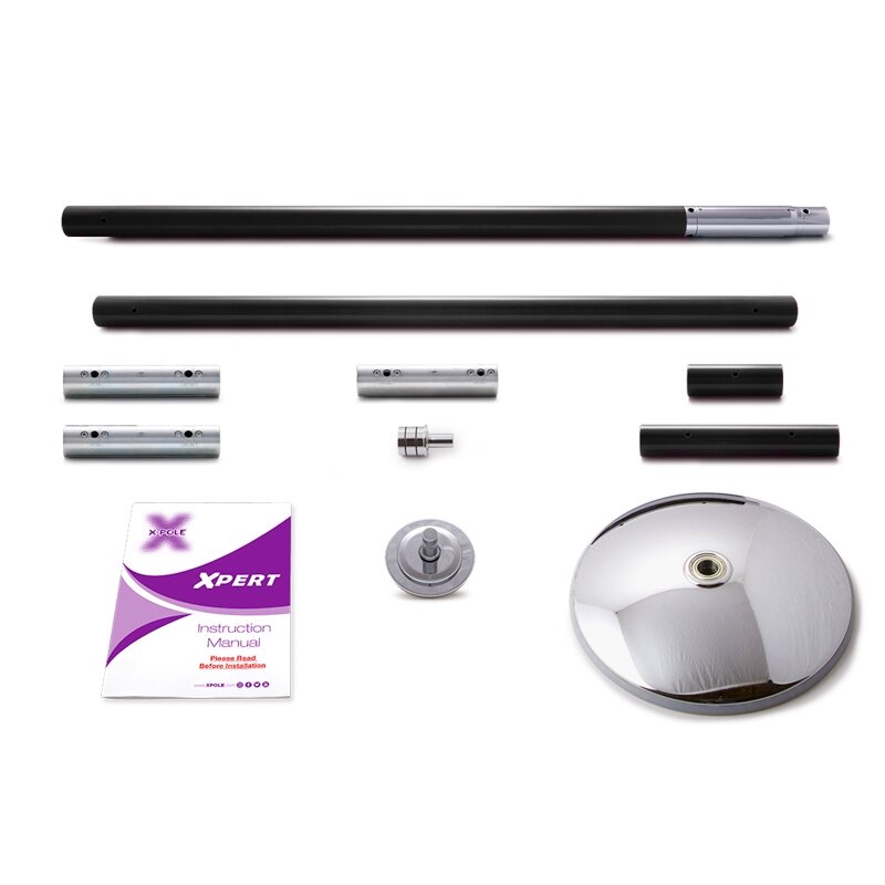 XPole XPert Powder Coated Black 45 mm up to 3,00 m