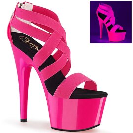 Pleaser Sandalette ADORE-769UV Neon-Pink EU-35 / US-5