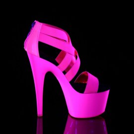 Pleaser Sandalette ADORE-769UV Neon-Pink EU-36 / US-6