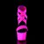 Pleaser Sandalette ADORE-769UV Neon-Pink EU-39 / US-9
