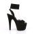 Pleaser Sandalette ADORE-791FS Schwarz EU-36 / US-6