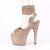 Pleaser Sandalette ADORE-791LG Rose-Gold Glitter EU-35 / US-5