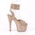 Pleaser Sandalette ADORE-791LG Rose-Gold Glitter EU-35 / US-5