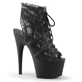 Pleaser Stiefelette ADORE-796LC Schwarz EU-35 / US-5