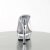 Pleaser Pantolette ALLURE-601 Transparent Silber EU-40 / US-10